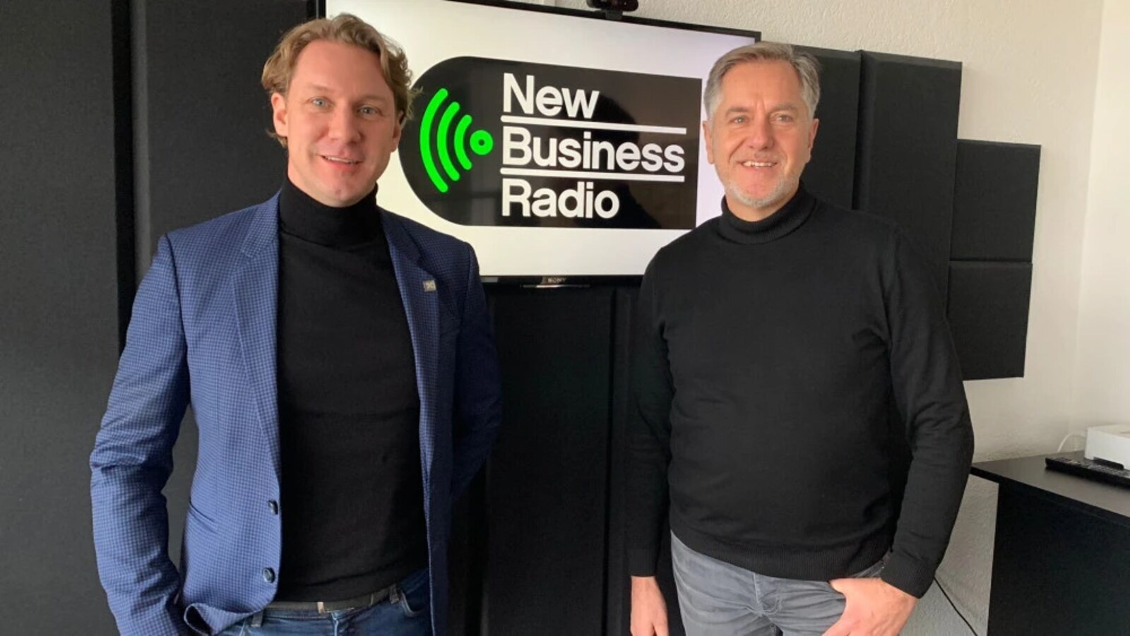 Atmosphere shot: Data Science, AI, data management & data-driven business models at New Business Radio in New Business Radio studio