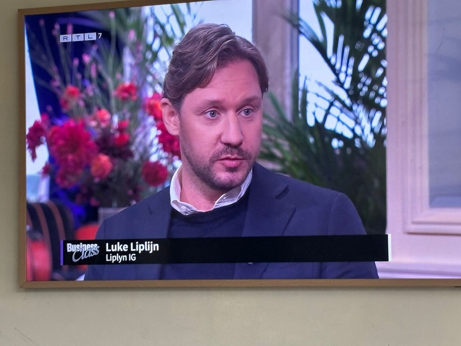 Atmosphere shot: AI Visibility: how entrepreneurs stay visible in AI search engines at Business Class — RTL7 in Business Class studio, RTL7